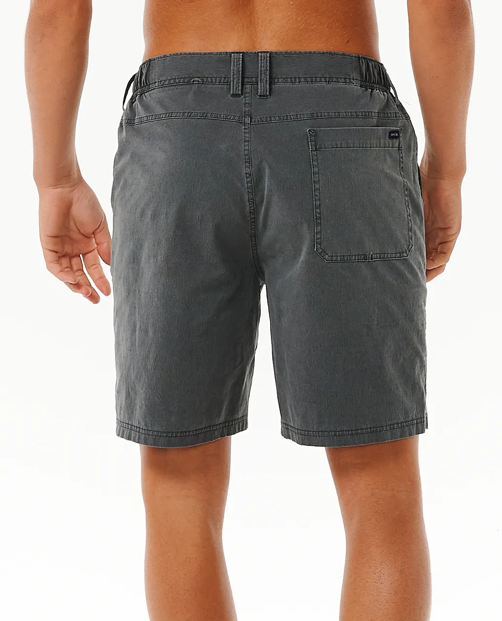 Boardwalk Reggie Easy Fit Walkshorts in Washed Black