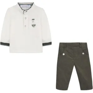 Boys Khaki Trouser Set