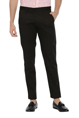 Bronx Chinos - Charcoal Black Trouser For Men | Ariser