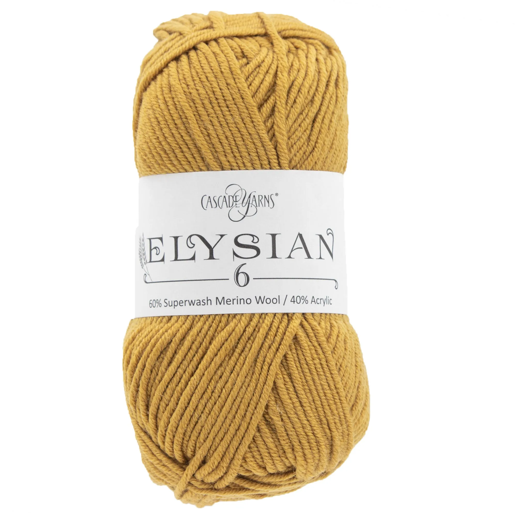 Cascade Yarns Elysian 6 Yarn - 65 Honey Mustard