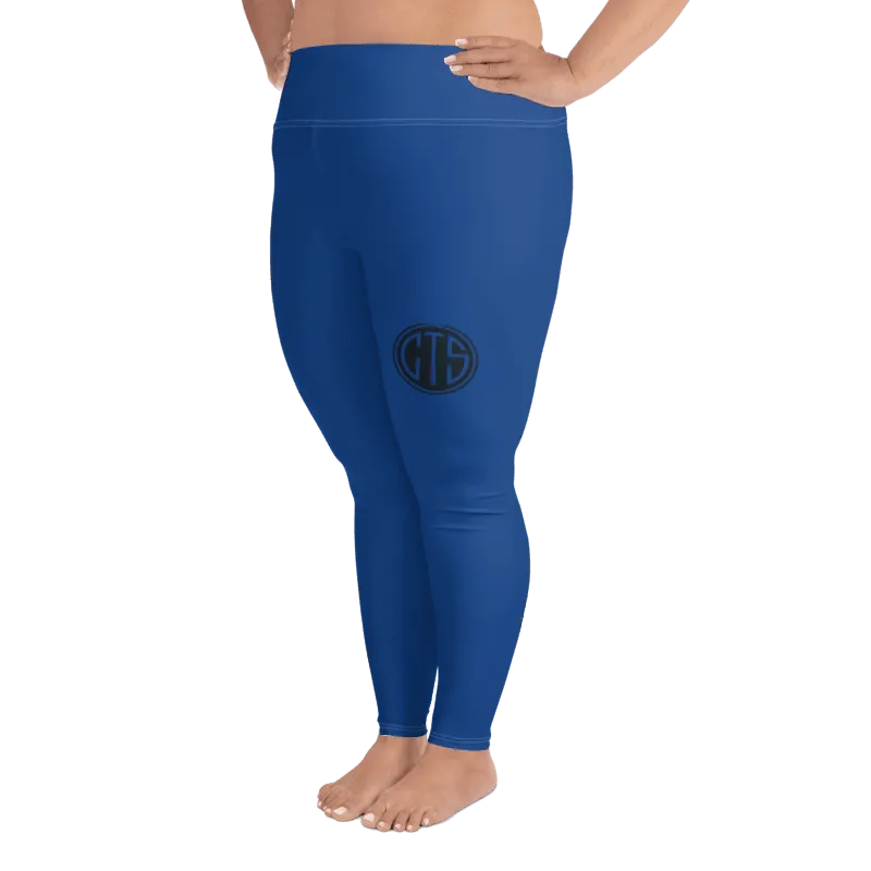 Coach Tiff Curve Fit Performance Leggings Blue