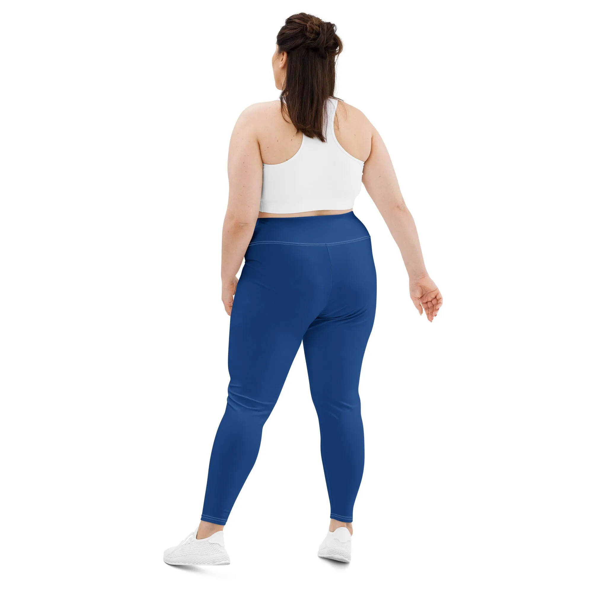 Coach Tiff Curve Fit Performance Leggings Blue