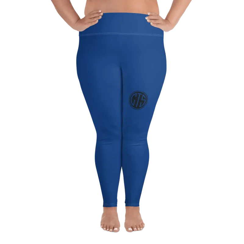 Coach Tiff Curve Fit Performance Leggings Blue