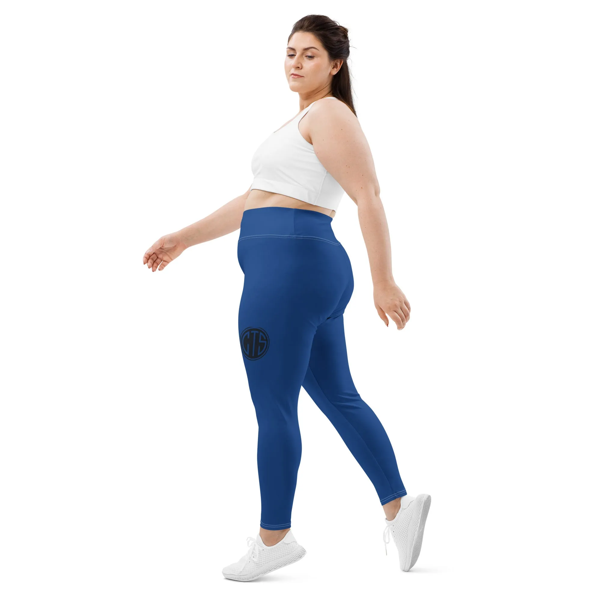 Coach Tiff Curve Fit Performance Leggings Blue