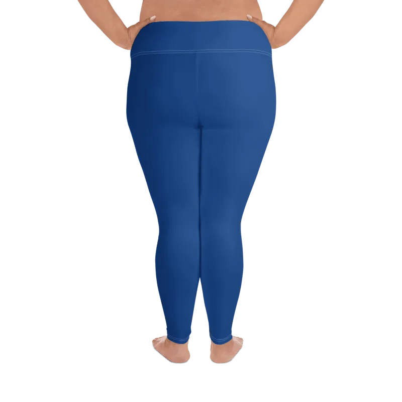 Coach Tiff Curve Fit Performance Leggings Blue