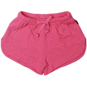 Easy Rib Shorts - Barbie Pink