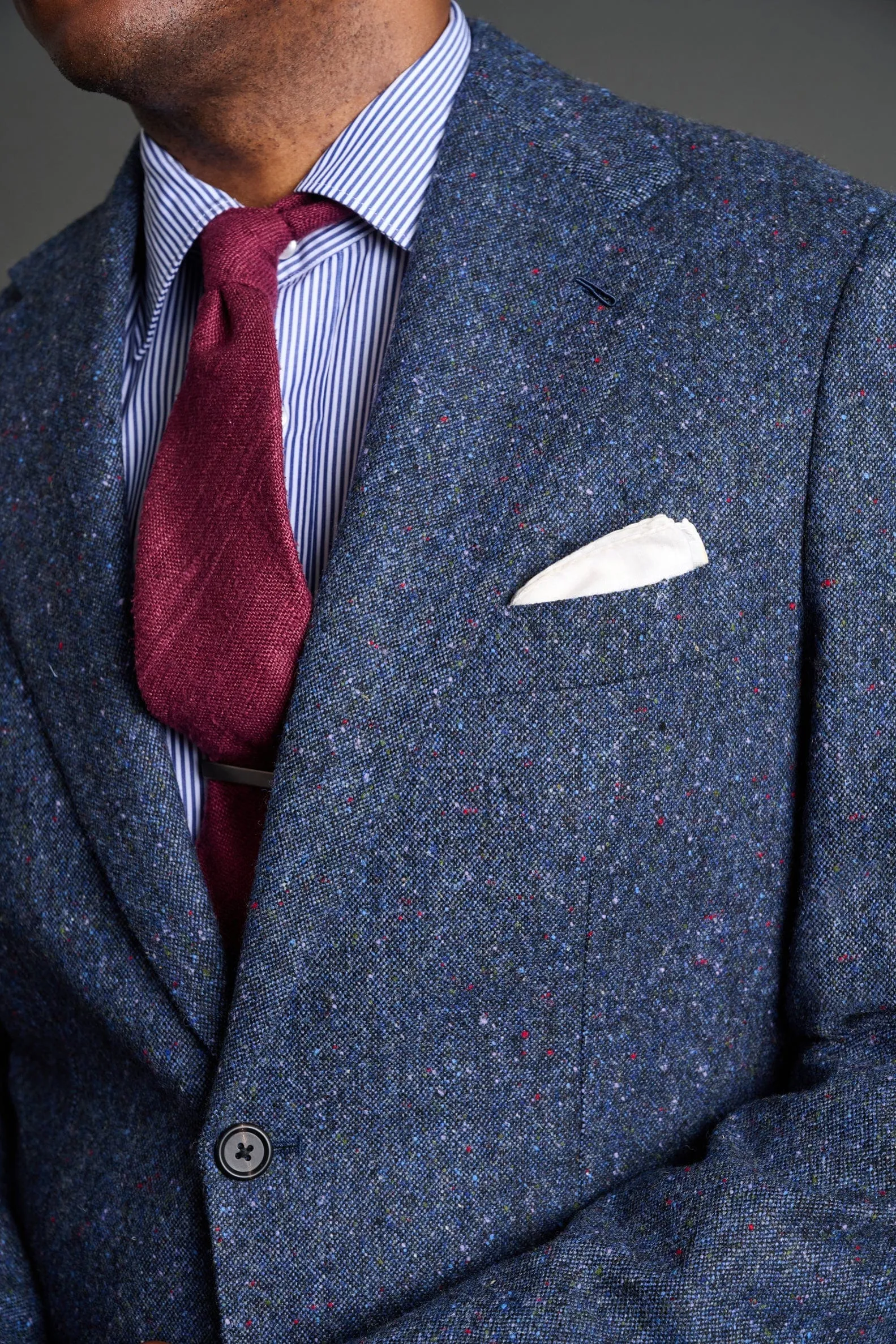 English Donegal Tweed Jacket