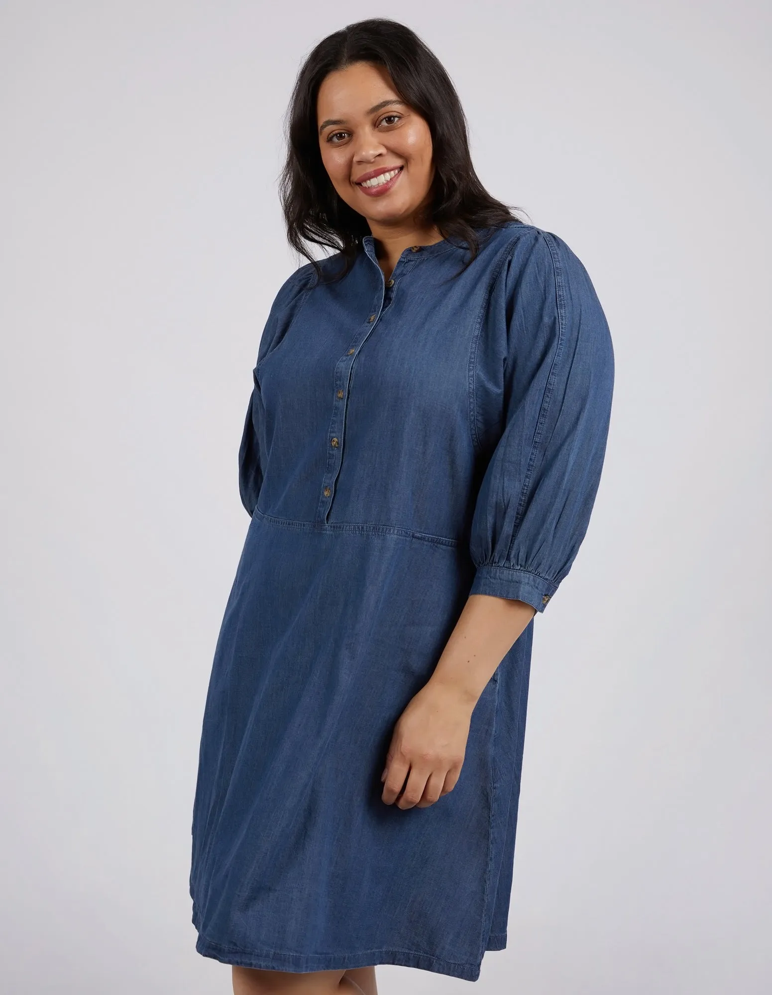 Filippa Denim Dress Mid Blue