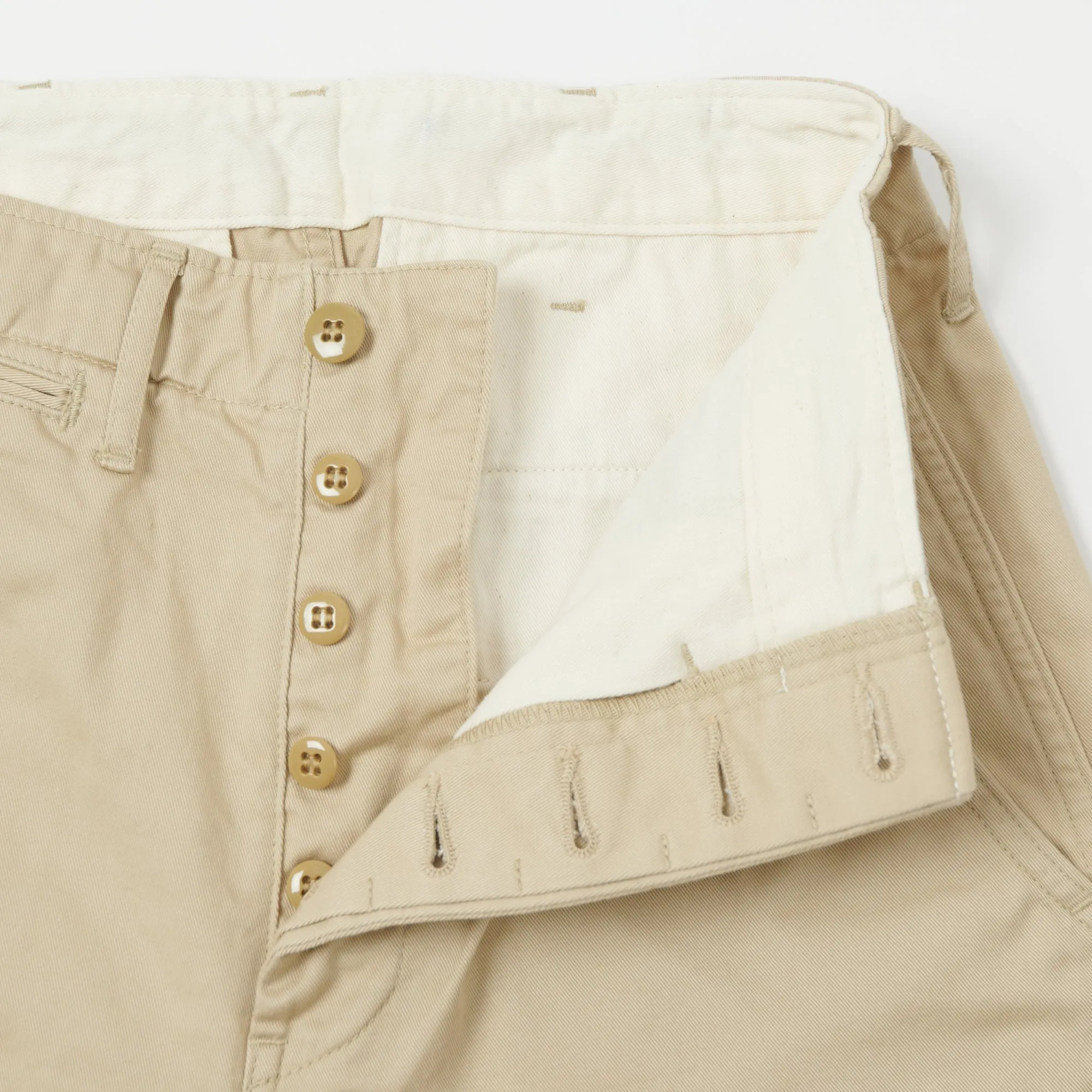 Full Count 1201 U.S. Army Combat Chino - Khaki