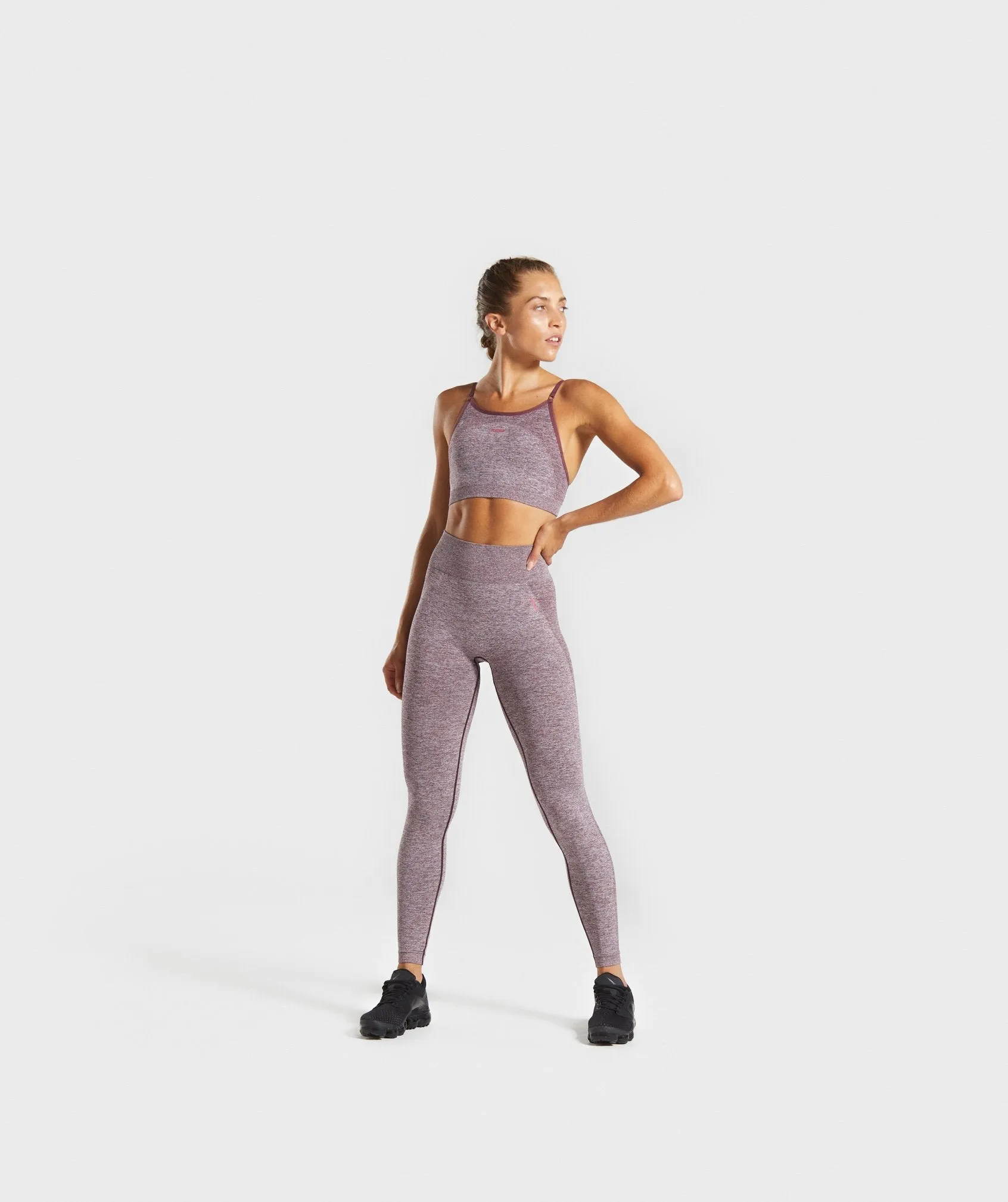 Gymshark Flex High Waisted Leggings - Berry/Rose