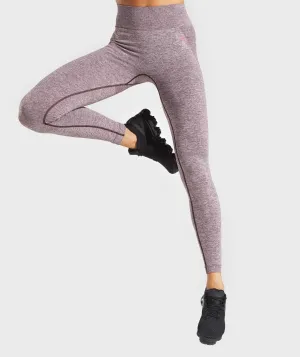 Gymshark Flex High Waisted Leggings - Berry/Rose