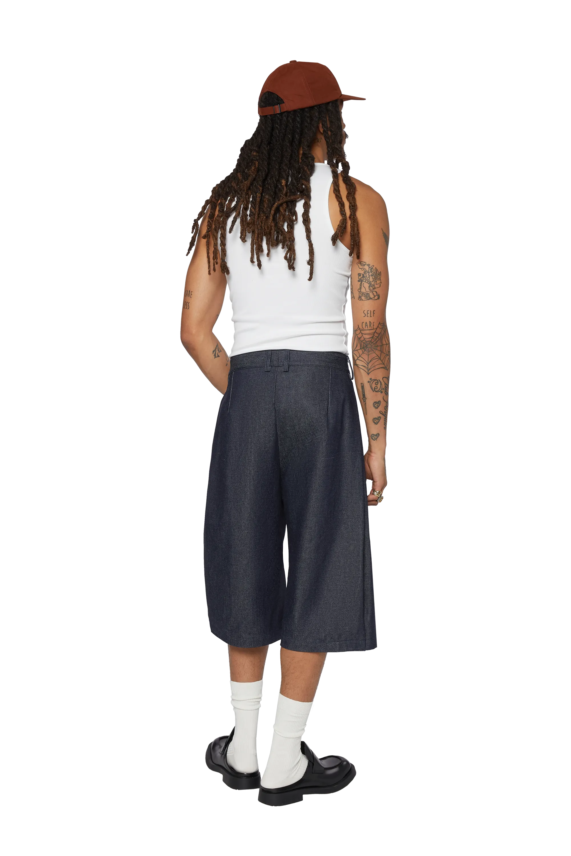 Indigo Bermuda Jorts