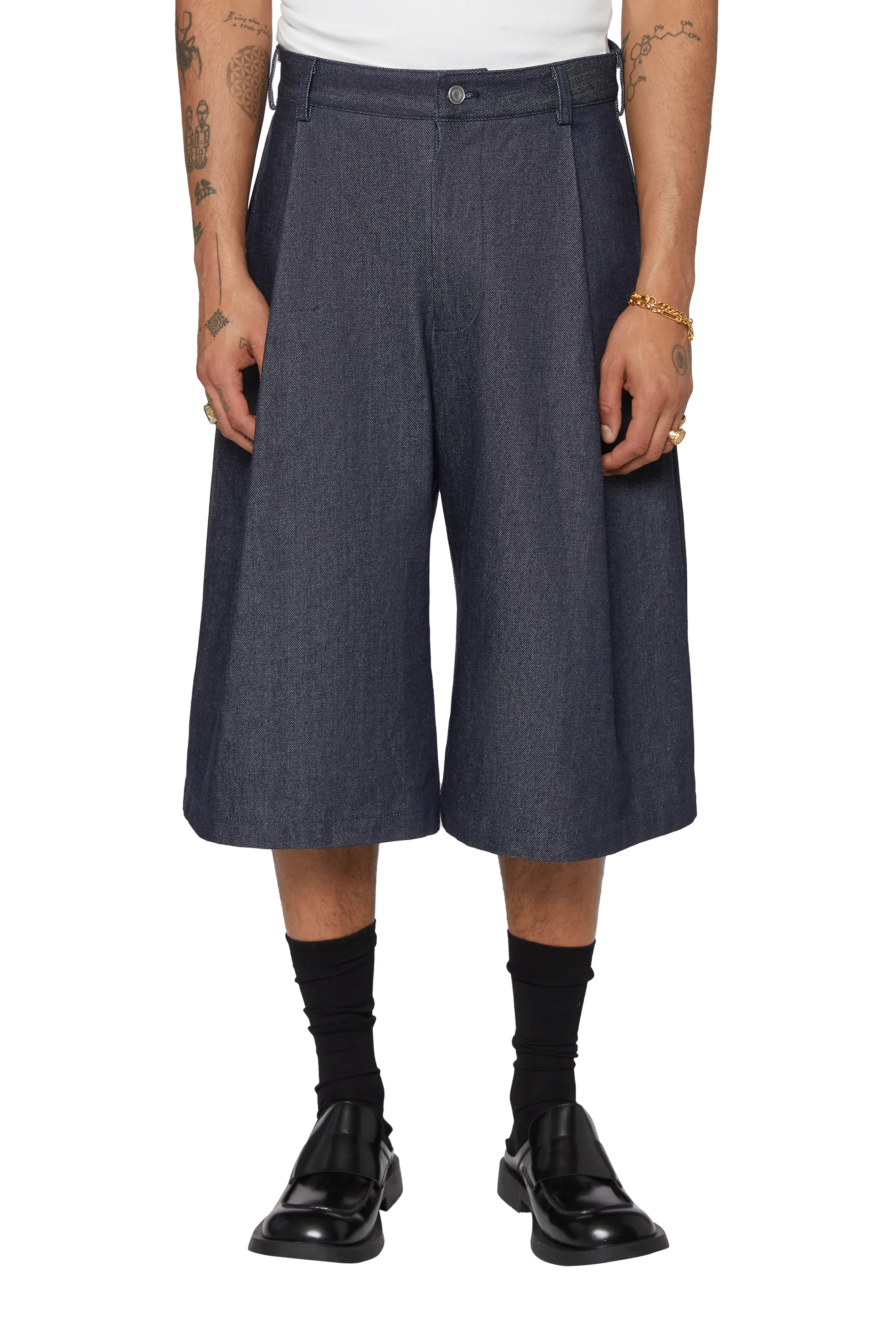 Indigo Bermuda Jorts