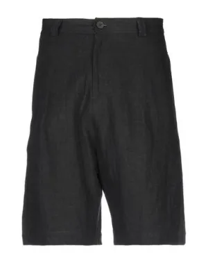 Isabel Benenato Man Bermuda shorts Black 32 waist