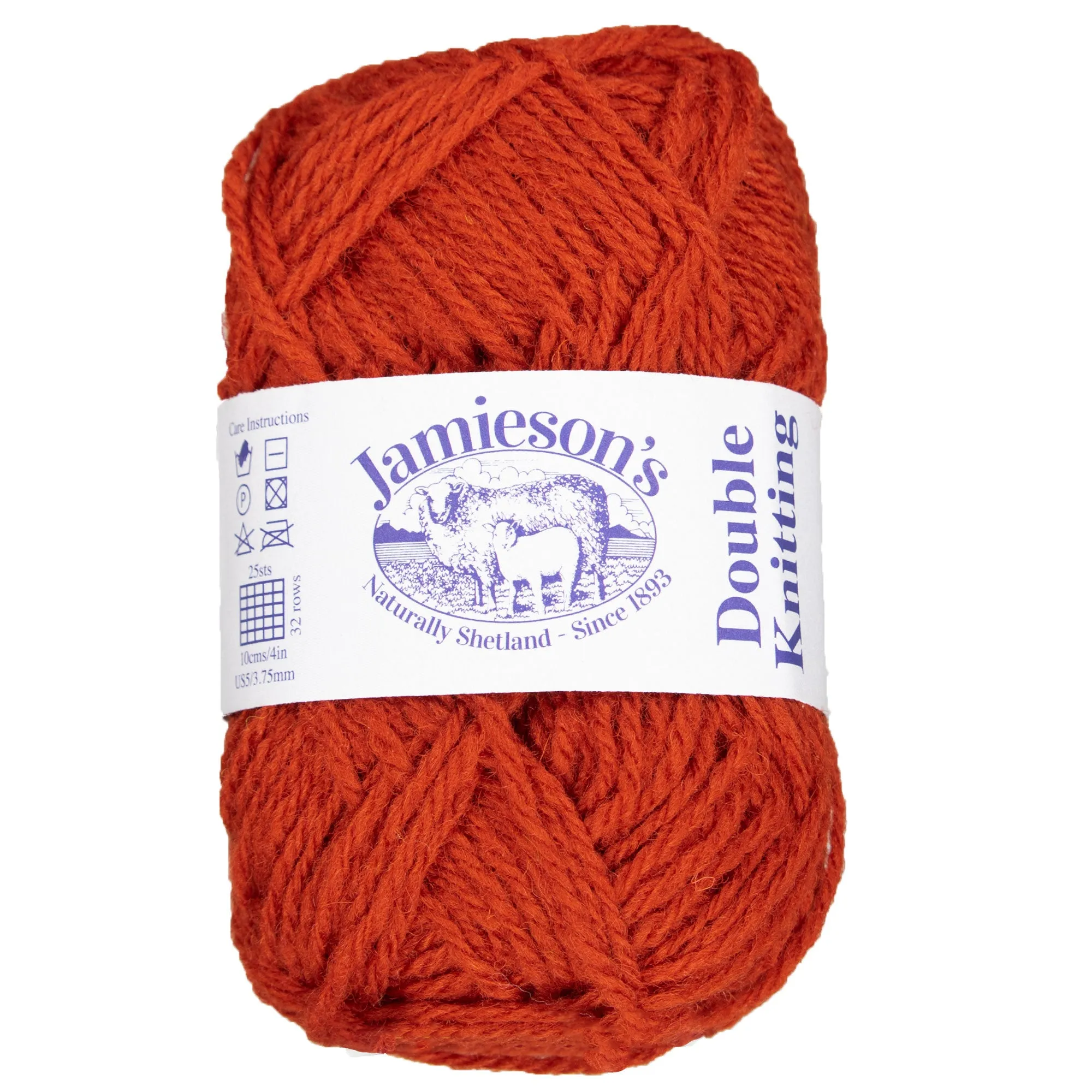 Jamieson's of Shetland Double Knitting Yarn - 462 Ginger