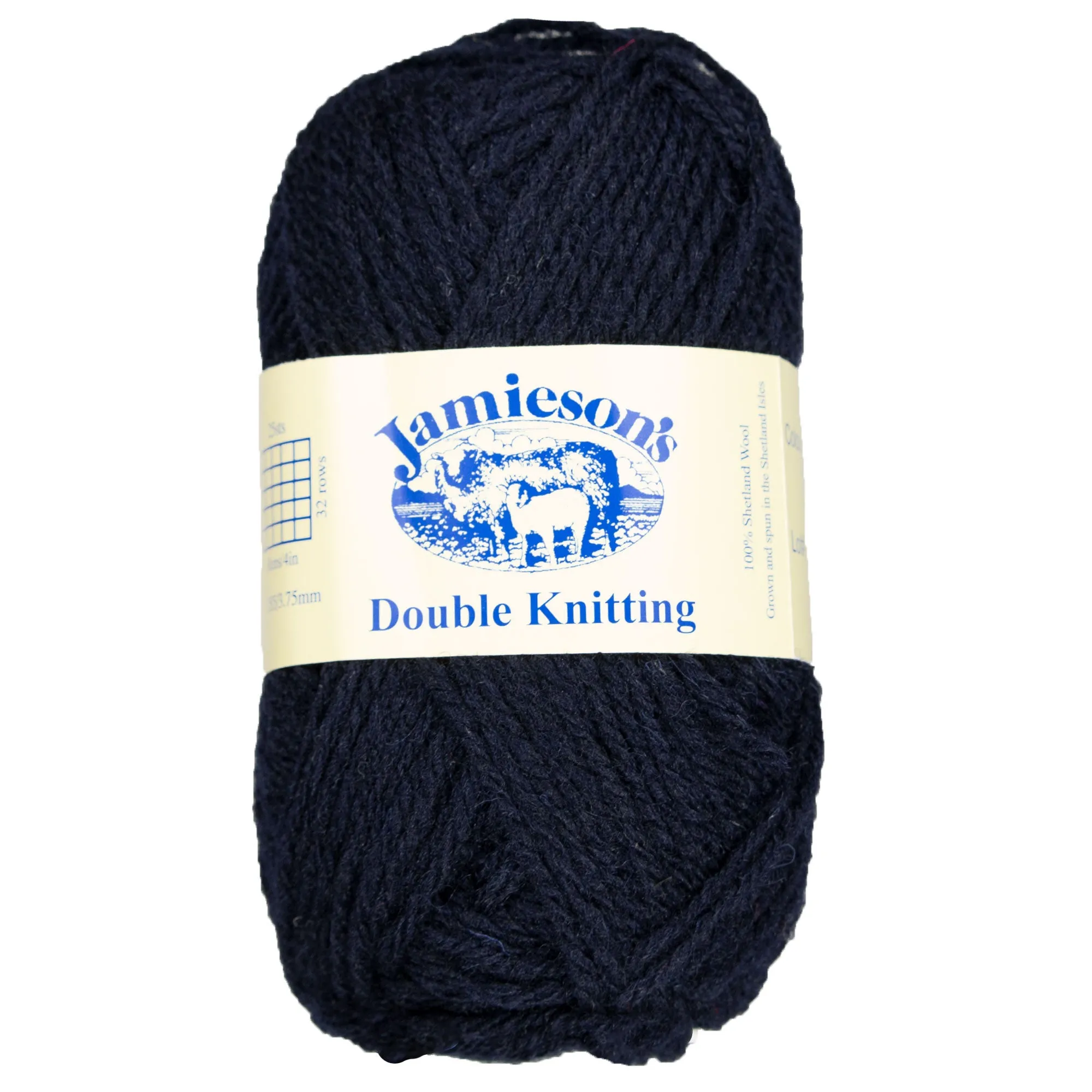 Jamieson's of Shetland Double Knitting Yarn - 730 Dark Navy