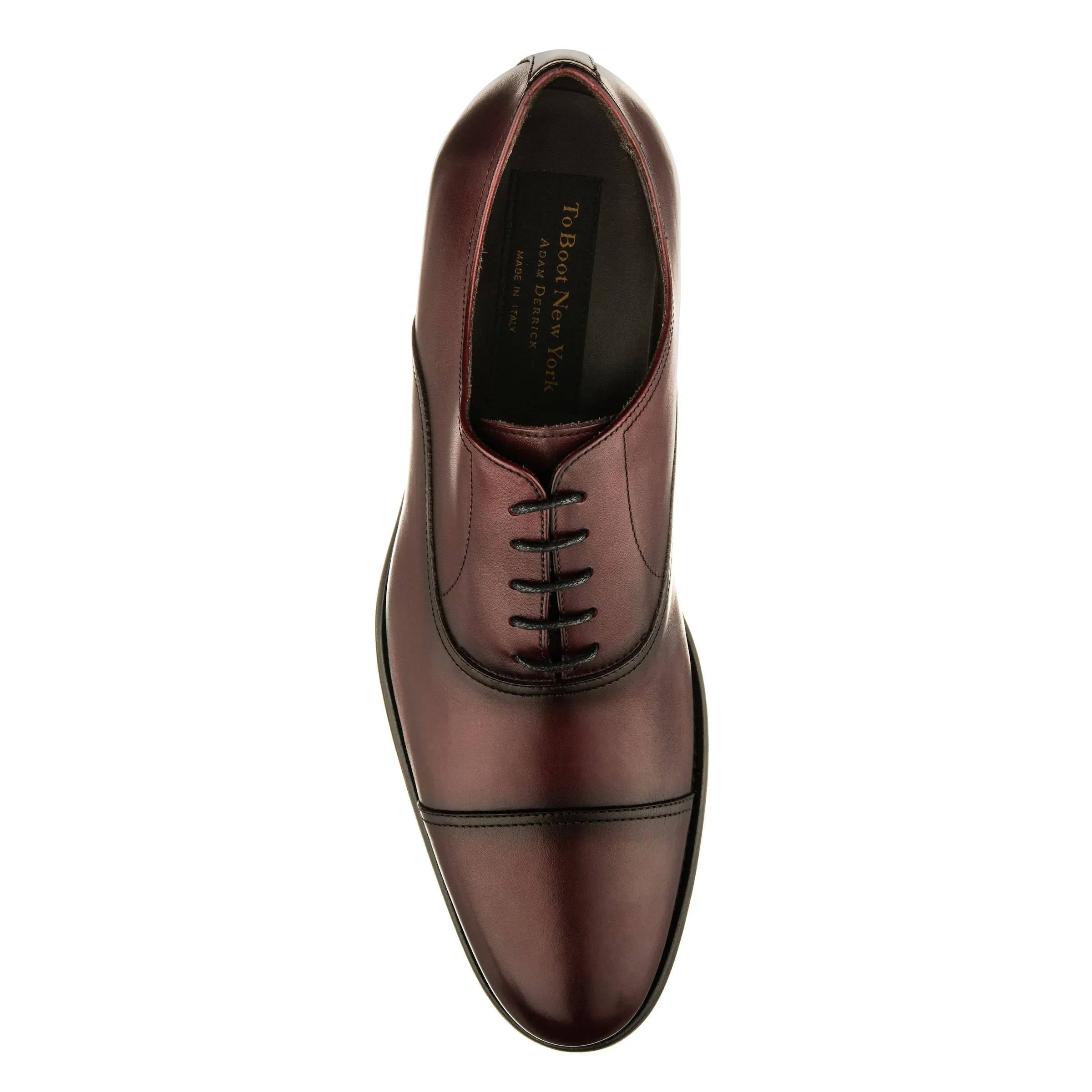 Kameron Bordeaux Calf Cap Toe