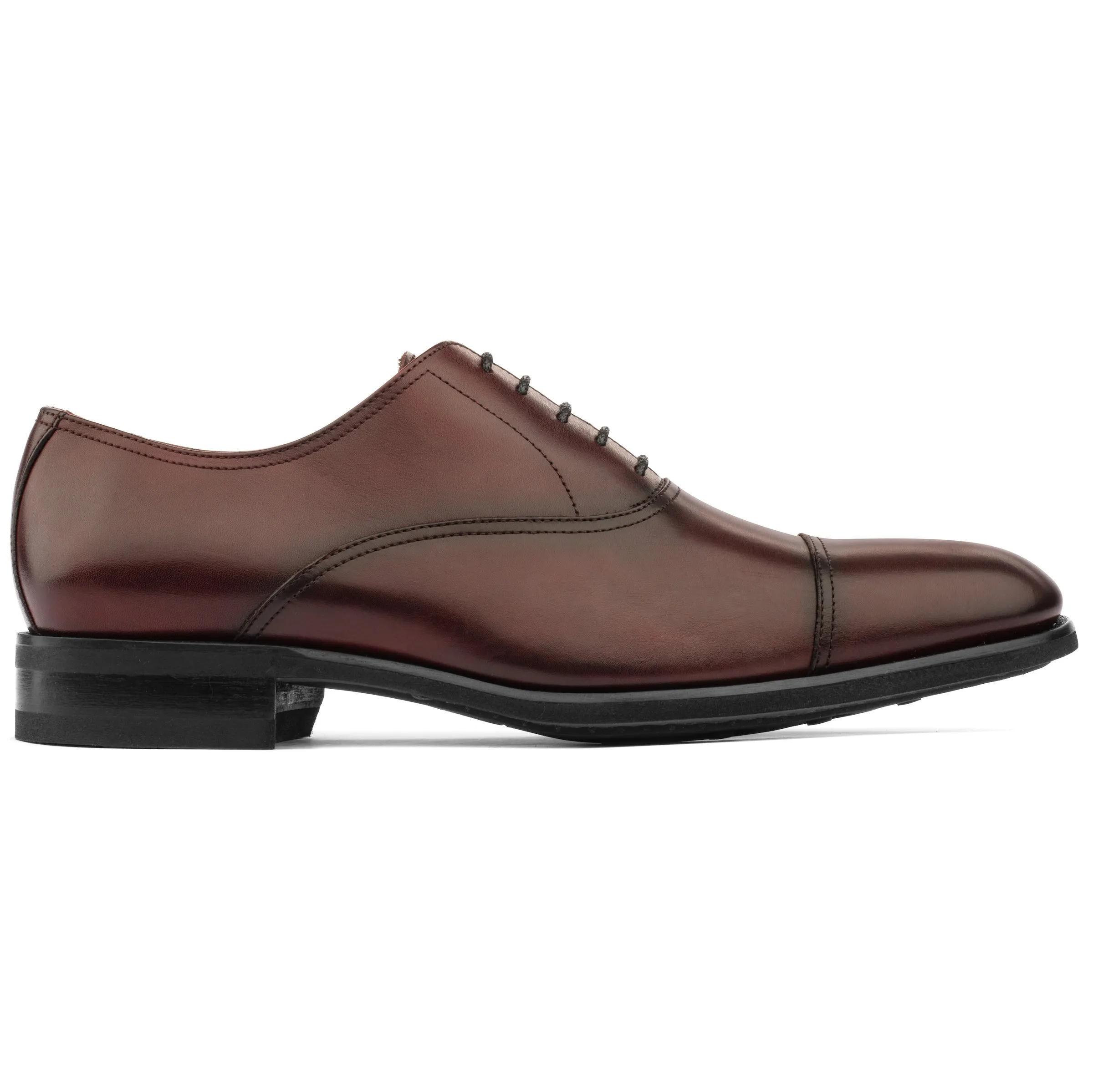 Kameron Bordeaux Calf Cap Toe