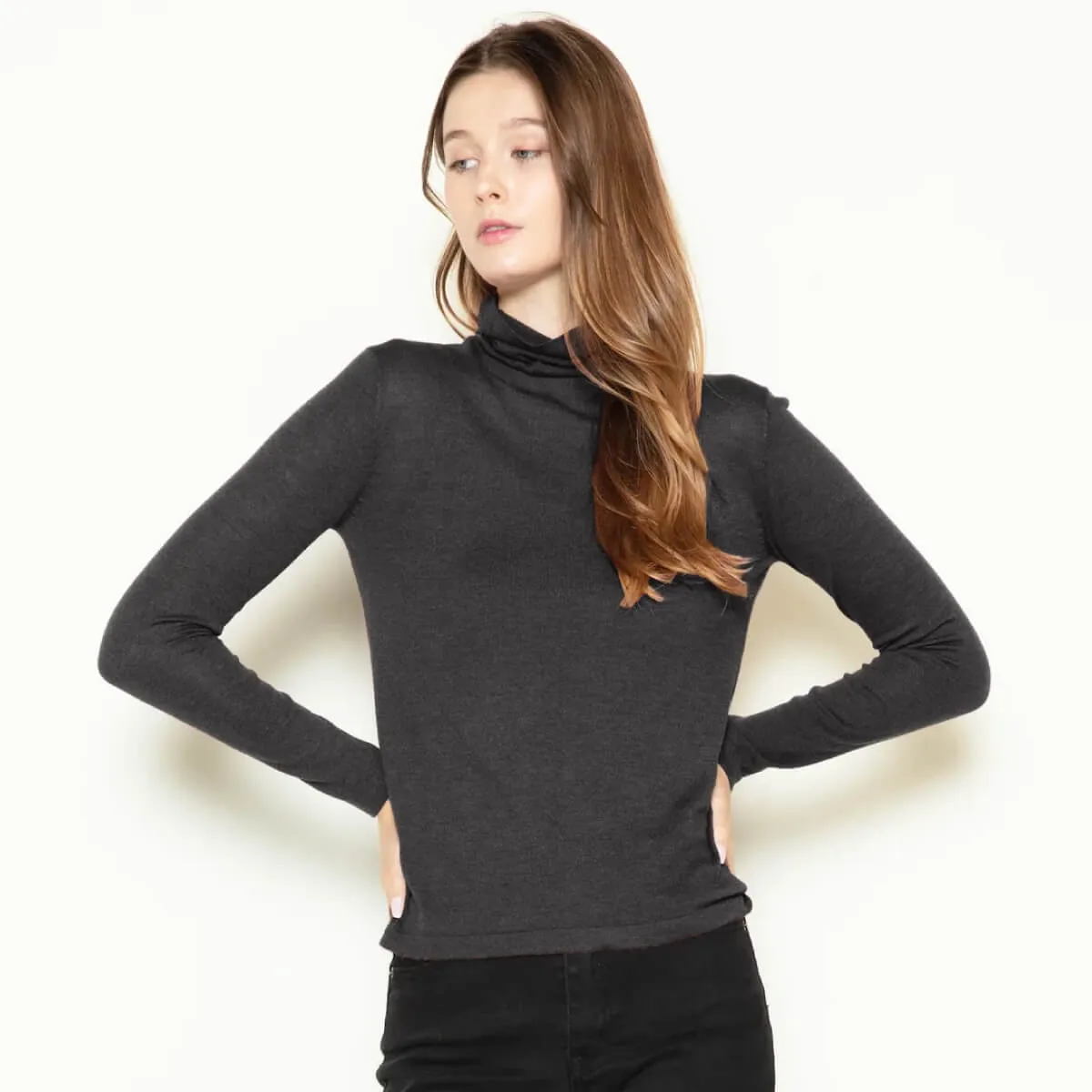 Lightweight Turtle Neck Sweater