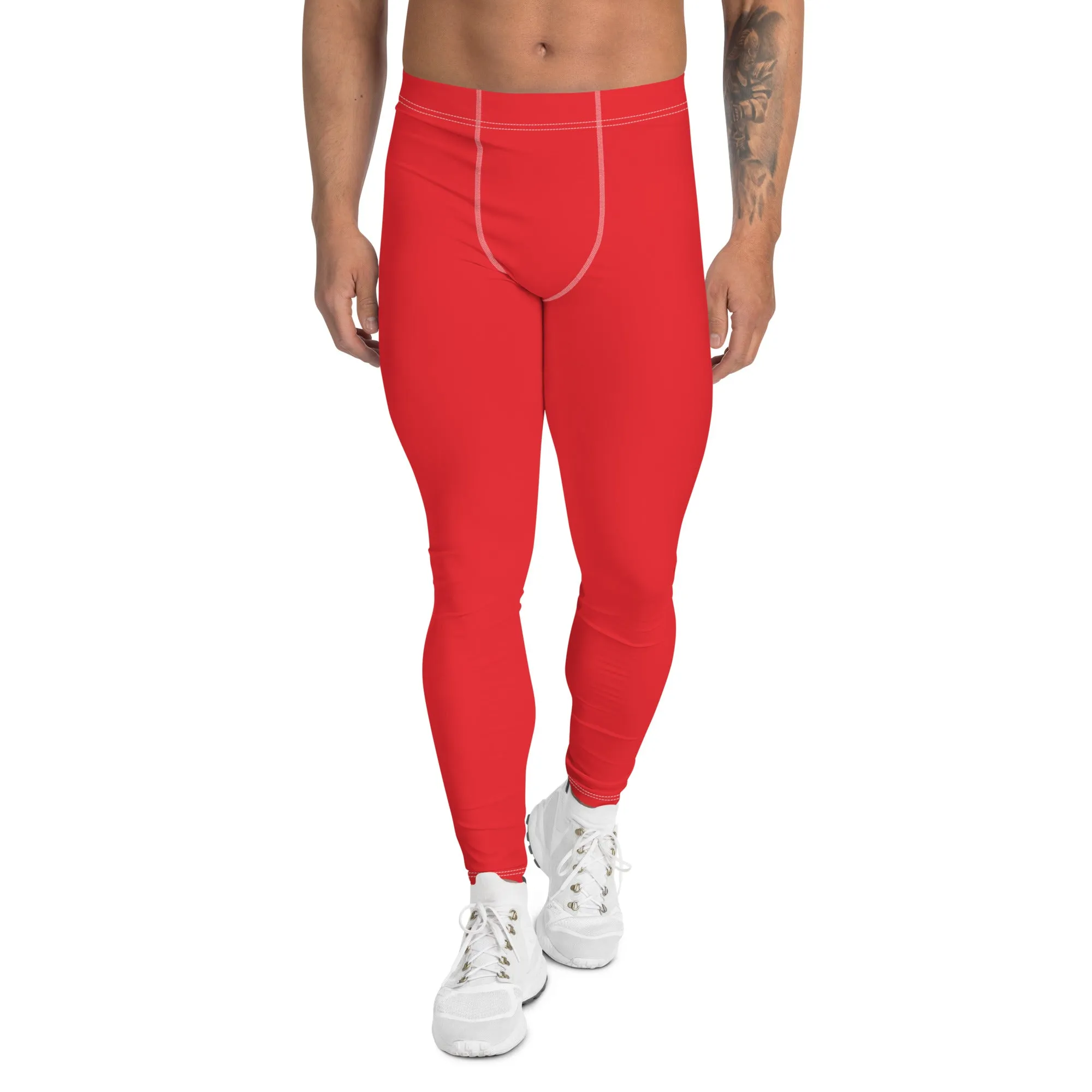 Mens Longstreet of Death Inspired Athletic Leggings: Perfect for Running, Gym, BJJ, and MMA