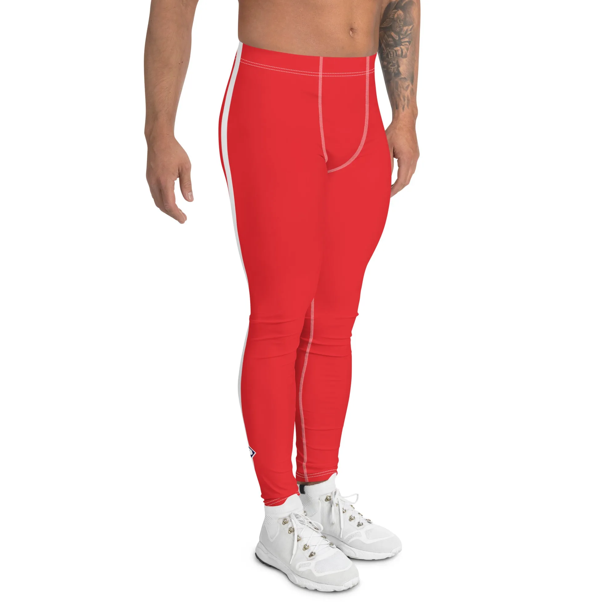 Mens Longstreet of Death Inspired Athletic Leggings: Perfect for Running, Gym, BJJ, and MMA