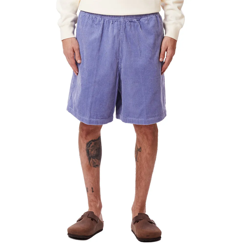 OBEY EASY RELAXED CORDUROY SHORT // IRIS FLOWER