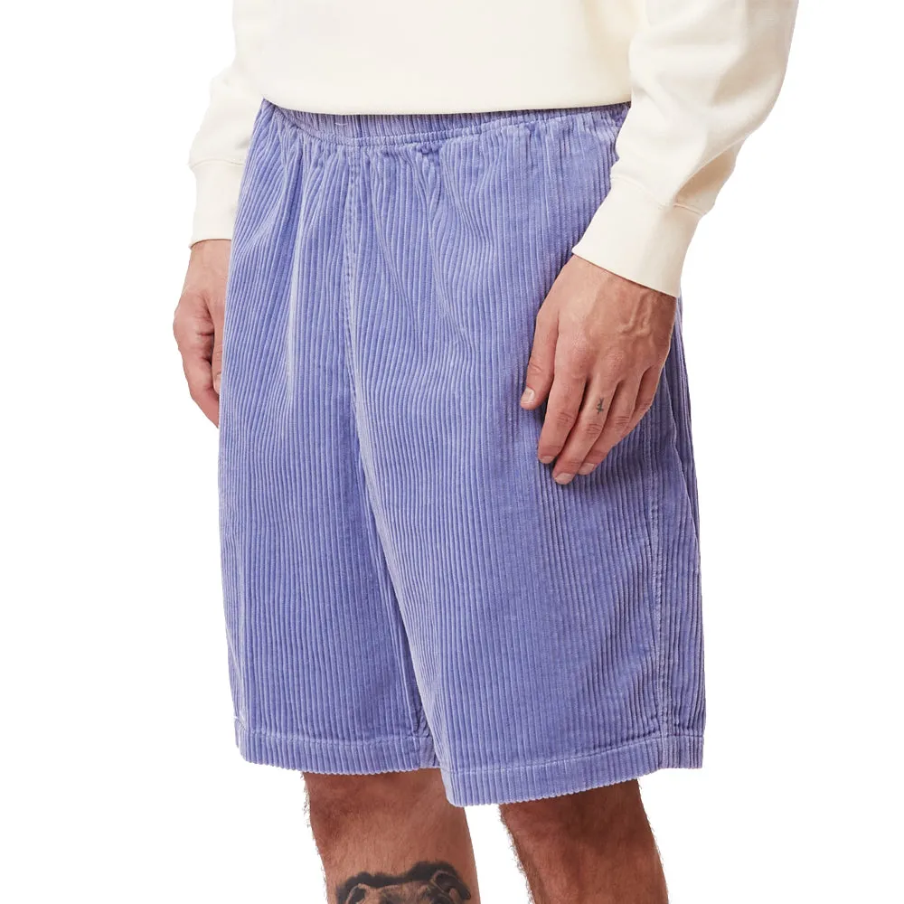 OBEY EASY RELAXED CORDUROY SHORT // IRIS FLOWER