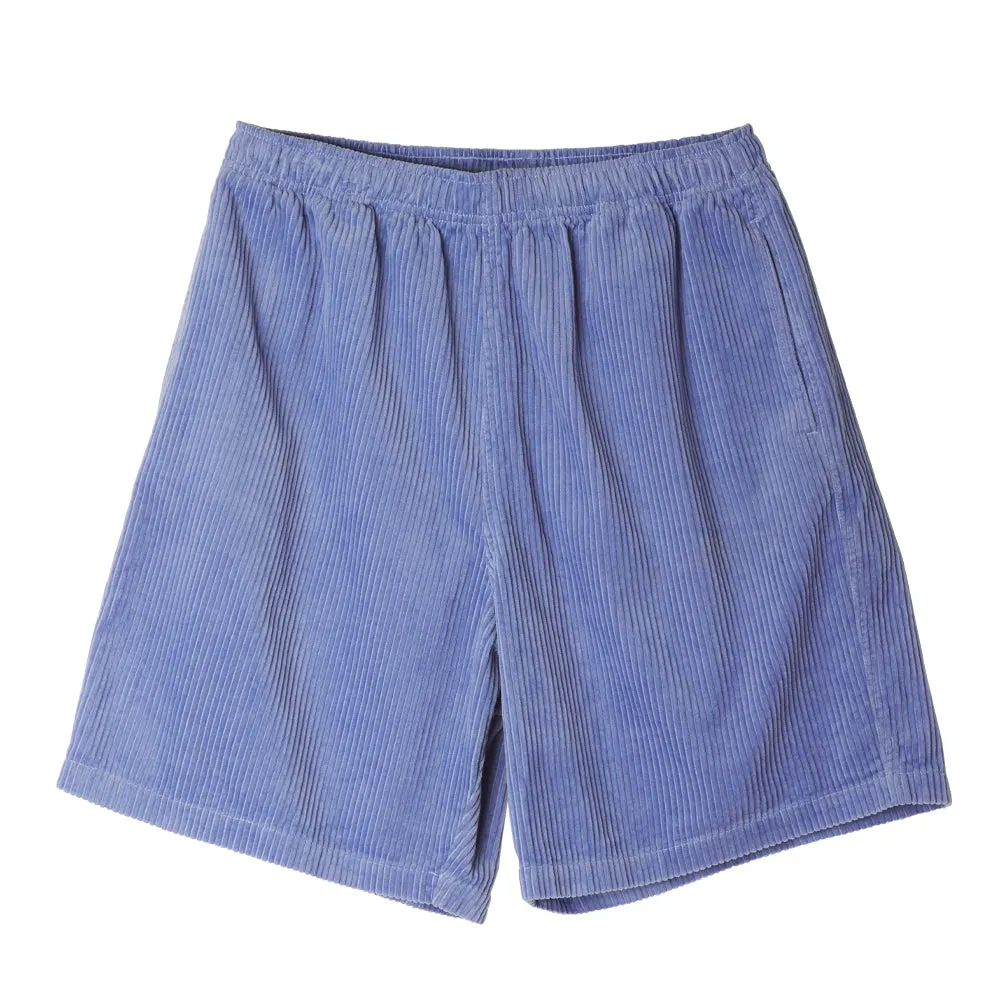 OBEY EASY RELAXED CORDUROY SHORT // IRIS FLOWER