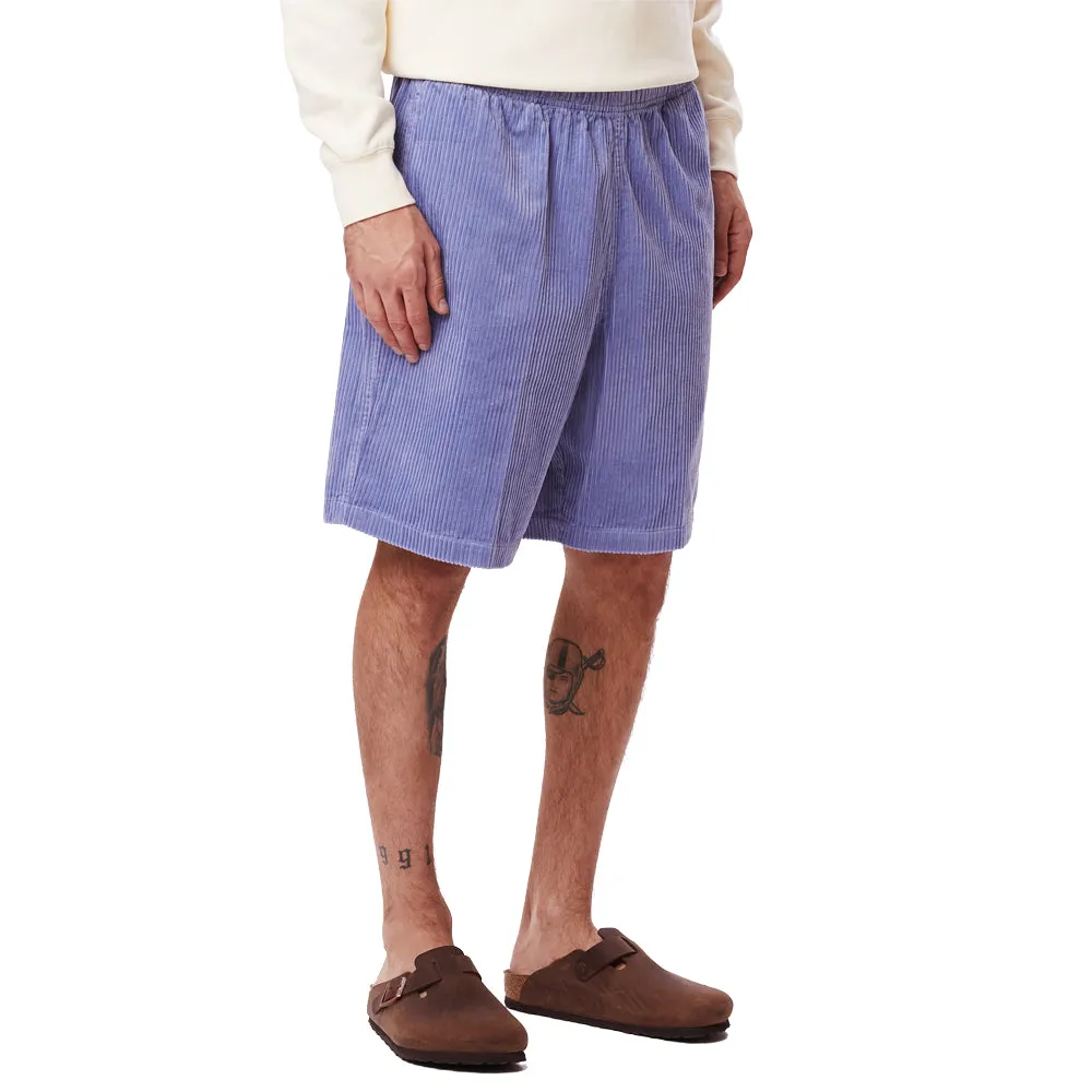 OBEY EASY RELAXED CORDUROY SHORT // IRIS FLOWER