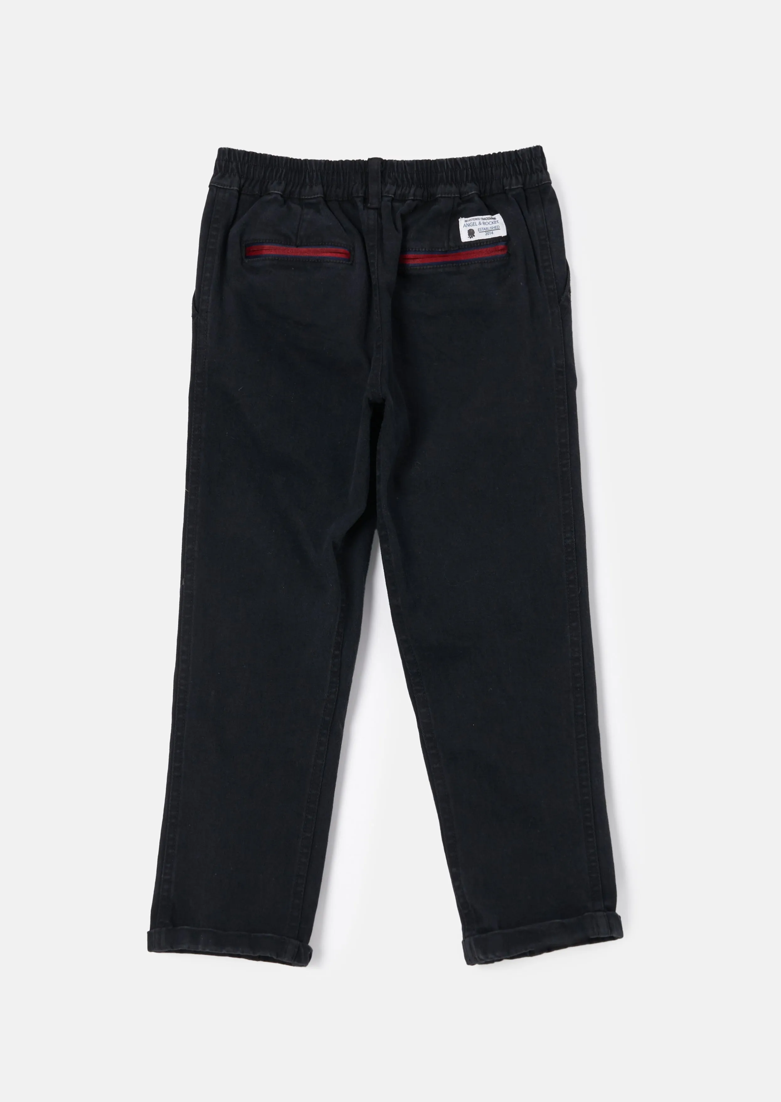 Oscar Charcoal Smart Washed Chino