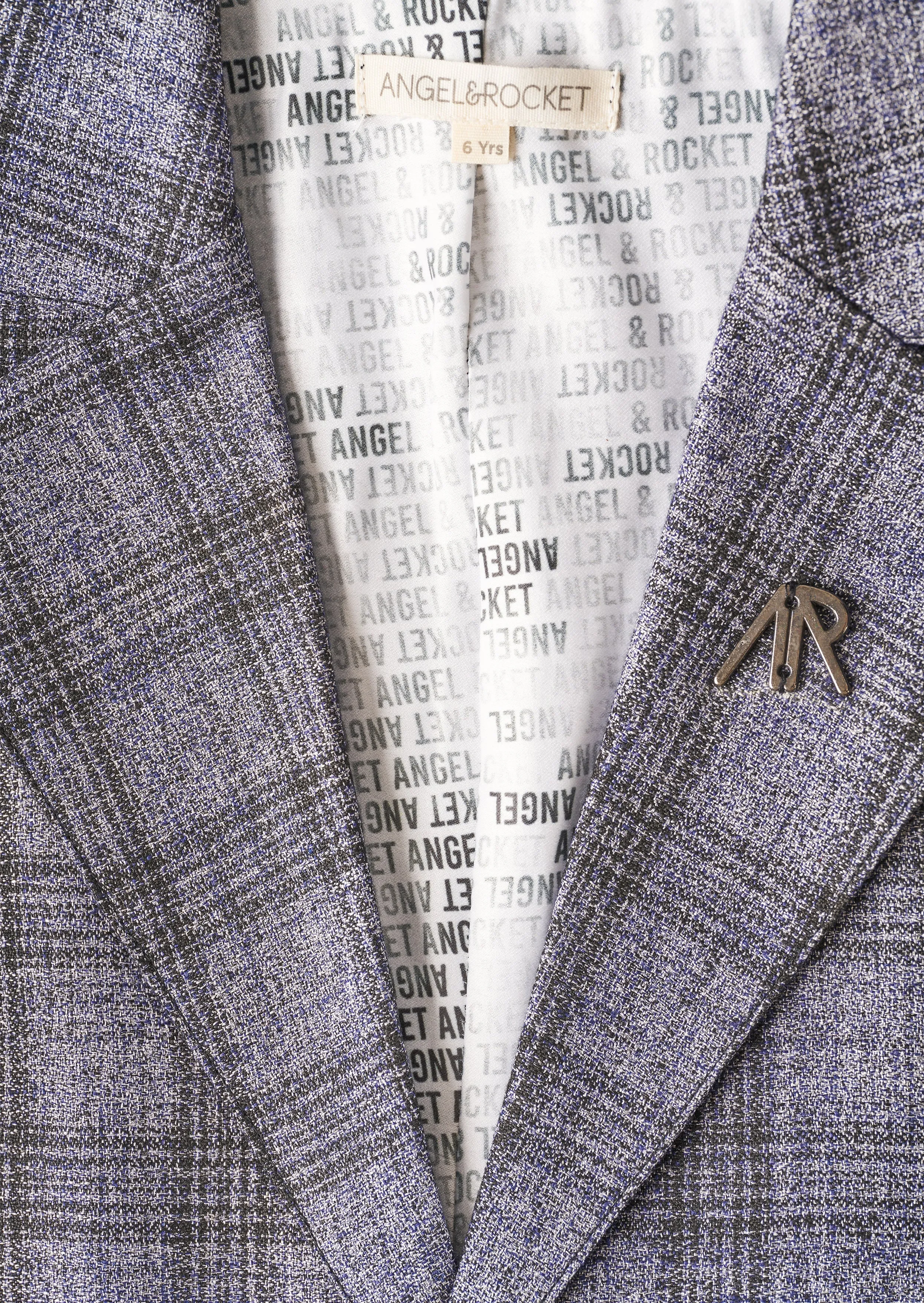 Phoenix Blue Check Smart Blazer