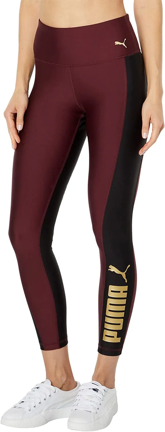 Puma Women's Fit Eversculpt Logo High Waisted 7/8 Leggings