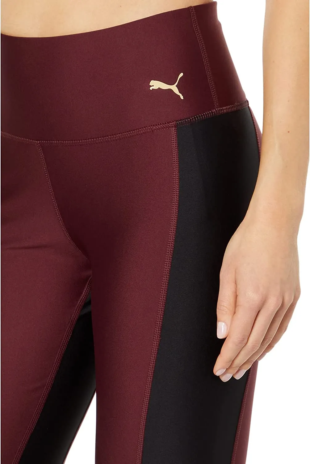 Puma Women's Fit Eversculpt Logo High Waisted 7/8 Leggings