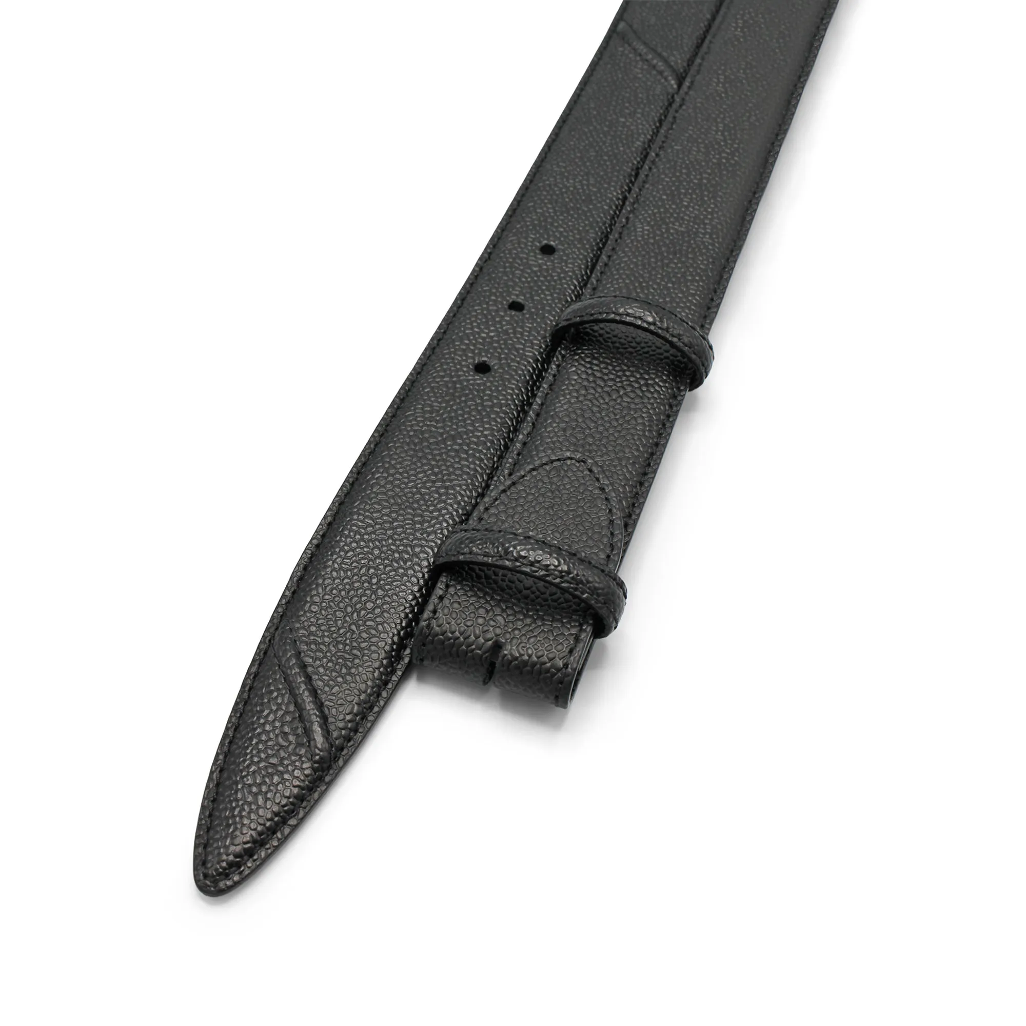 Scotch Grain Hand Burnished Hancock Belt Strap