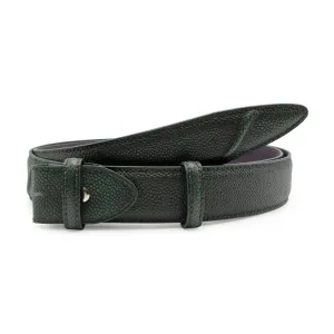 Scotch Grain Hand Burnished Hancock Belt Strap