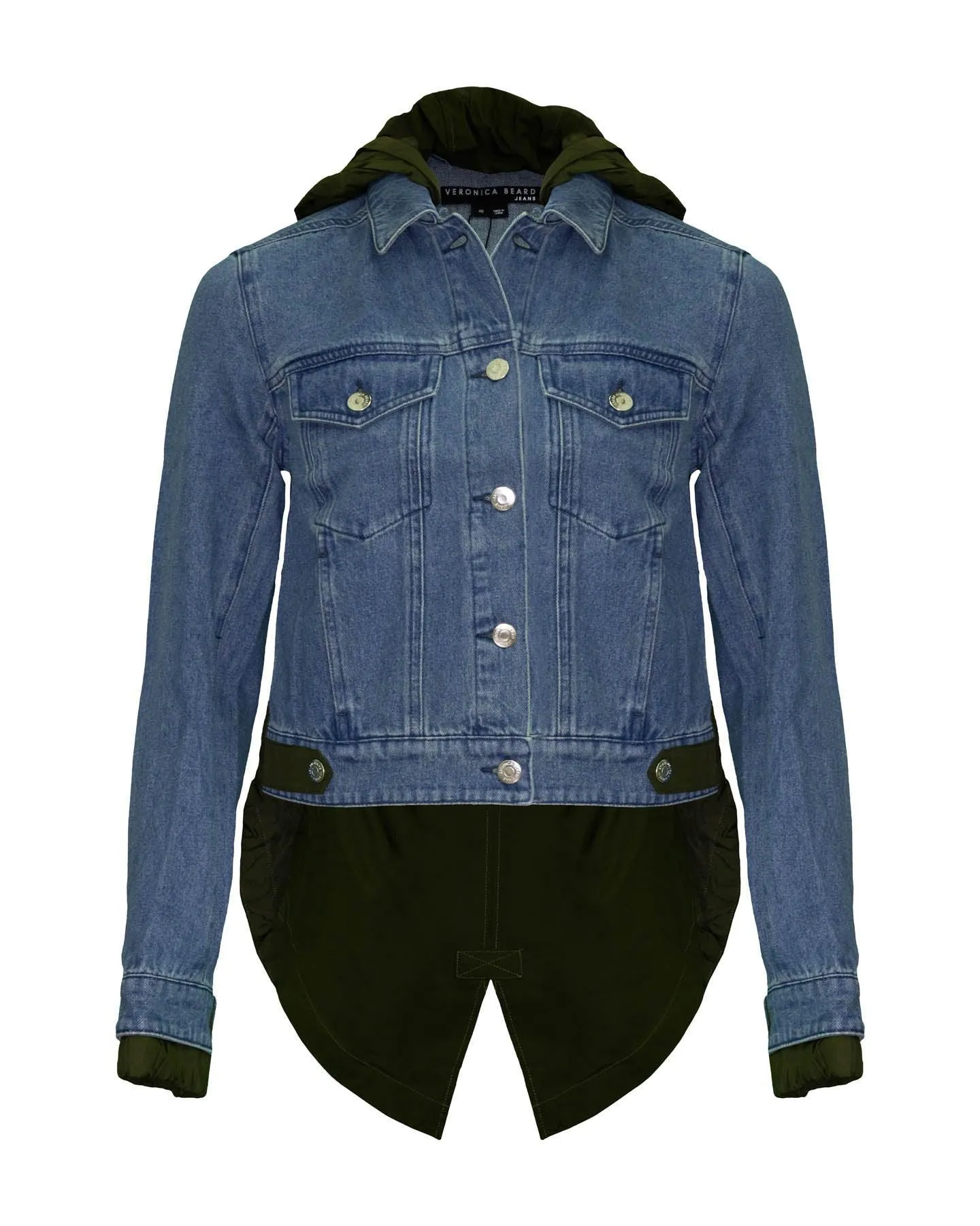 Shani Mixed Media Denim Jacket