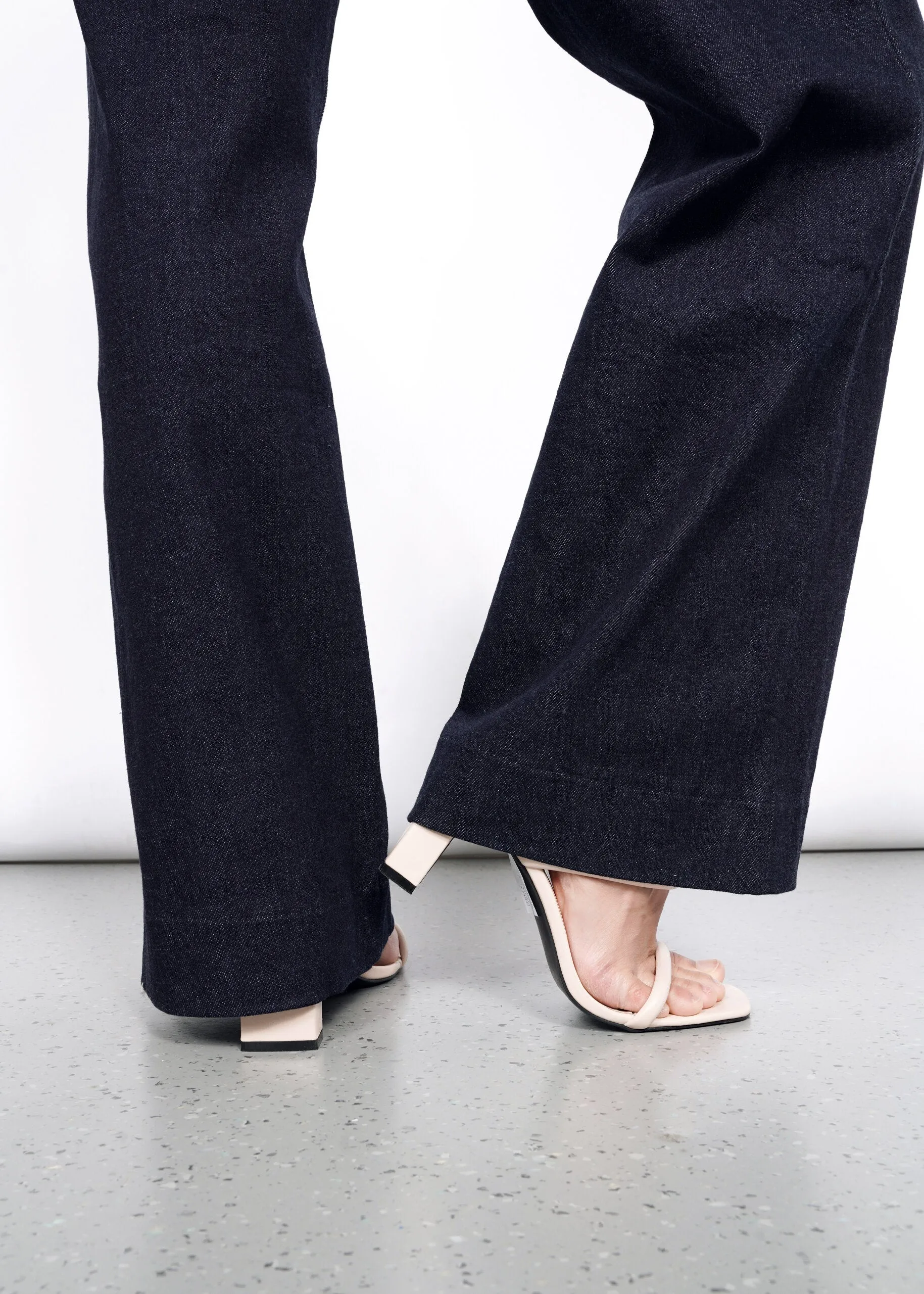 The Essential Denim Wide Leg Trouser