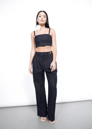 The Essential Denim Wide Leg Trouser