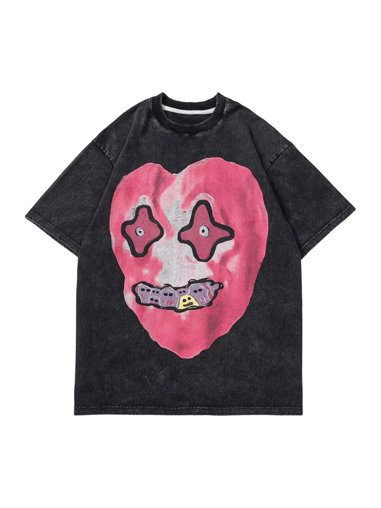 Thesupermade Fun Graphic Printed Oversized T-shirt - 2030