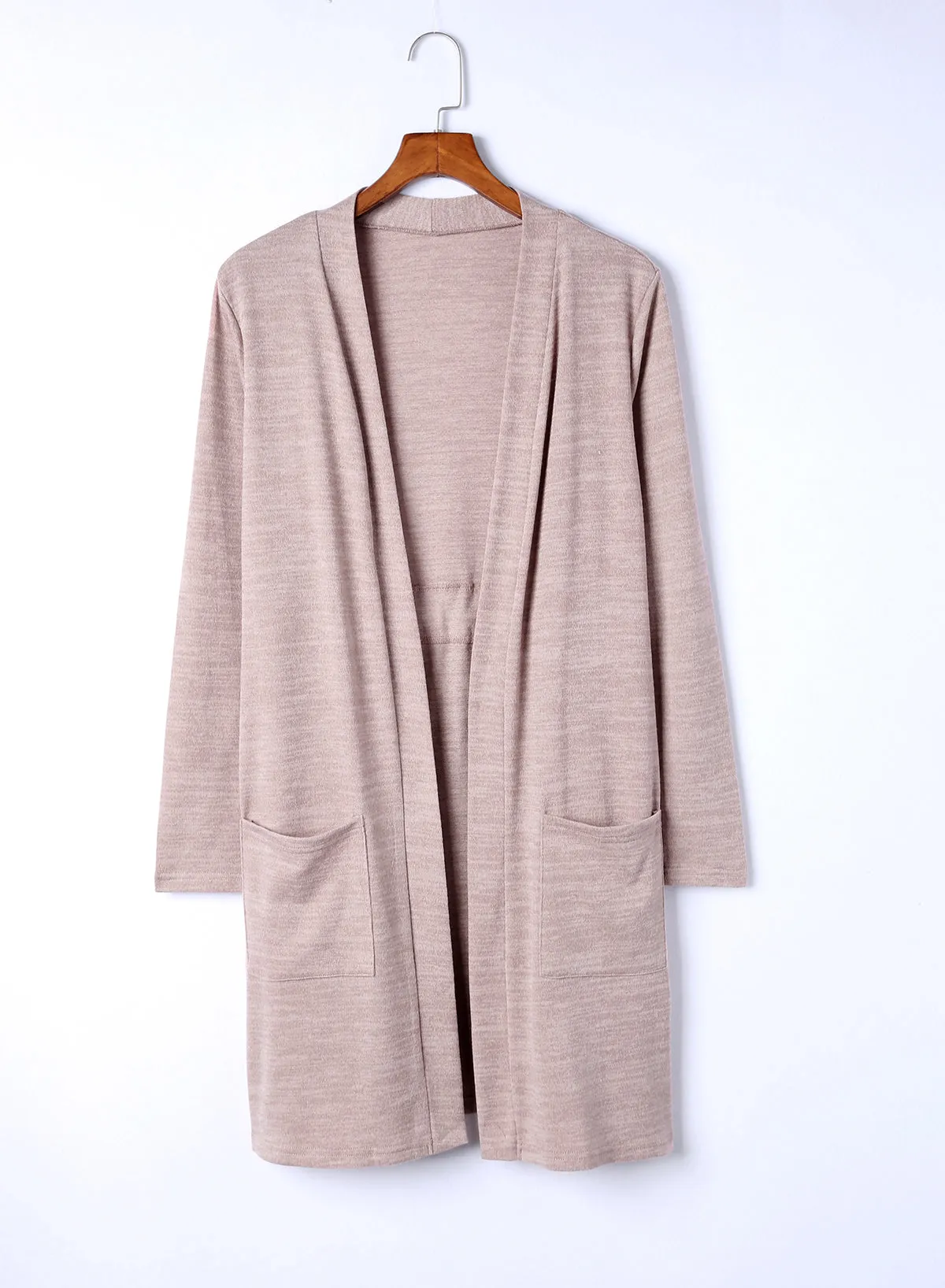 Tunic Back Open Front Cardigan