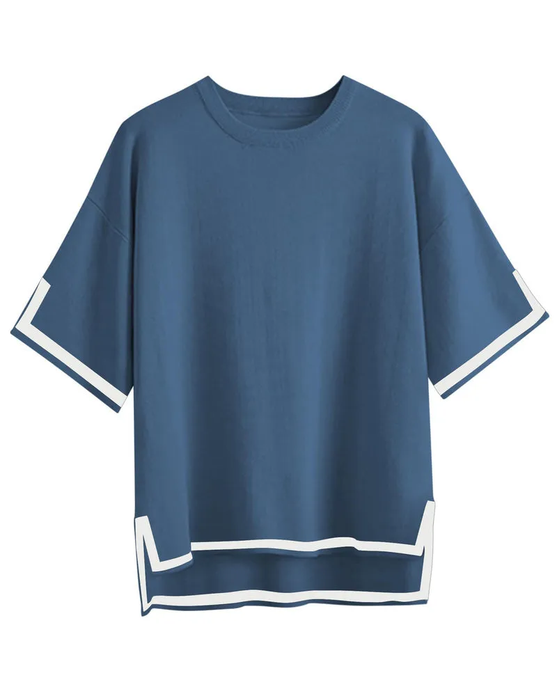 Zeagoo Knit Short Sleeve Tops